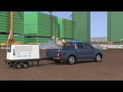 야외 2kW 휴대용 라이트 타워 발전기 180KW 충전 스테이션 모바일 라이트 타워