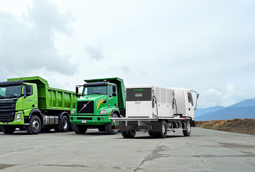 에 대한 최신 회사 뉴스 탄소 배출가스 없는 항구 개발: 하나의 장치로 모든 시나리오에서 전기 장비 충전을 처리하는 방법?